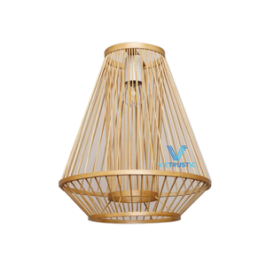 โคมไฟระย้าหวายทำจากไม้ไผ่สำหรับตกแต่งบ้านและโรงแรมคอลเลกชันใหม่ - Product Image 1