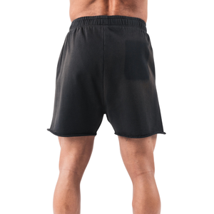 กางเกงขาสั้นลำลองผู้ชาย ผ้าเนื้อนุ่ม สวมใส่สบาย เอวยางยืด ทรงหลวม เหมาะสำหรับออกกำลังกายและสวมใส่ในชีวิตประจำวัน - Product Image 3