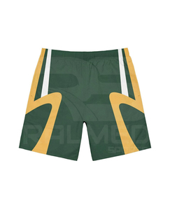 2 Piece Zipper Jacket Short Set Digital Printing Logo Drop Shoulder Polyester/Nylon Summer Heavyweight Casual Tracksuit - Product Image 3