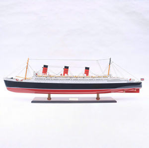 Edición especial RMS QUEEN MARY - Modelo de crucero británico hecho a mano en madera - Product Image 2