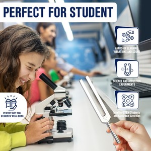 Chuqing ชุดส้อมเสียง128Hz 256Hz 512Hz 1024Hz 2048Hz-จักระและการรักษาเสียง - Product Image 5