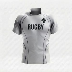 Uniforme de Rugby Cómodo de Secado Rápido de RIVIAN ATLANTIC, Impresión por Transferencia de Calor, Logotipo Personalizado, 100% Poliéster, Calidad Superior para Hombre - Product Image 6