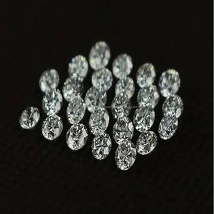 IGI Certifié 1.00CTS Fancy Oval Cut Lab Grown HPHT CVD VVS Loose 0.036-0.075CT Excellente fabrication de bijoux Diamants glacés - Product Image 1