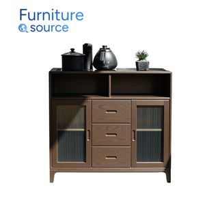 Modern Stylish <b>Wooden</b> Sideboard Durable Storage Organizer <b>Cabinet</b> for Living Room <b>Display</b> Vietnam Skilled Factory - Product Image 3