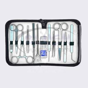 Students Surgical Kits MSC-H-1032 13 Pieces Needle Holder Forceps Tweezers Scaler Scissor Probe By <b>Blush</b> Surgical - Product Image 5