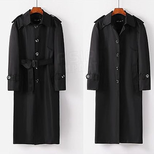 Manteau long pour homme personnalisé, manteau d'hiver moderne, vêtements décontractés élégants, vêtements de mode, fabrication OEM ODM, vente en gros, mélange de laine, chaud pour l'hiver - Product Image 3