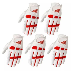 Guantes de Golf Blancos para Adultos, Extra Cómodos, Duraderos, de Piel de Oveja, Transpirables, con Excelente Agarre y Antideslizantes para Deportes al Aire Libre - Product Image 2