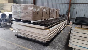 Sợi thủy tinh <span class=keywords><strong>FRP</strong></span> GRP xe tải du lịch Camper Trailer bên ngoài tường XPS PU tổ ong Tấm bánh sandwich tấm tùy chỉnh cắt chế biến - Product Image 6