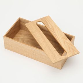 Boîte à mouchoirs décorative en bois avec un artisanat élégant pour la décoration moderne de la maison, du salon et de la salle à manger - Product Image 2