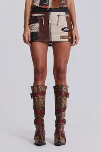 Nueva Llegada 2024, Falda Midi Sexy de Moda en Color Sólido, Falda de Cuero PU para Mujer, Tallas Grandes, Ropa para Mujer, Tallas S-3XL - Product Image 2