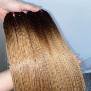 Venta al por mayor suave barato precio liso color hueso recto sin derramamiento libre enredado crudo vietnamita pelucas extensiones de cabello - Product Image 1