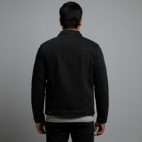 Veste en jean délavée vintage de haute qualité 100 % coton, coupe longue, décontractée, avec fermeture boutonnée, style hip-hop