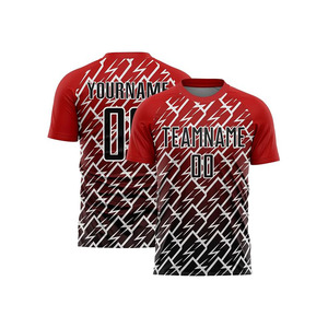 Uniforme de Fútbol Personalizado al por Mayor, 100% Poliéster, de Alto Rendimiento, Secado Rápido y Transpirable, con Logotipo Personalizado para Equipo - Product Image 2