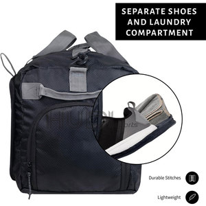 Bolsa Deportiva de Viaje de Calidad Confiable con Diseño Espacioso, Cierre Suave y Opciones de Transporte Cómodas para Fitness - Product Image 2
