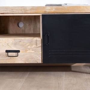 Mueble para TV Vandana Silver Aspect de metal y madera, 150 cm Andy - Product Image 5