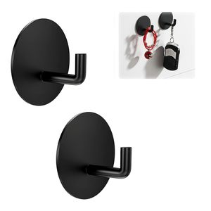 Round <b>Hook</b> for Hanging Strongly Heavy Duty Stainless Steel Waterproof Towel <b>Hooks</b> Stick for <b>Bathroom</b> <b>Bathroom</b> Towel Hanging Use - Product Image 2