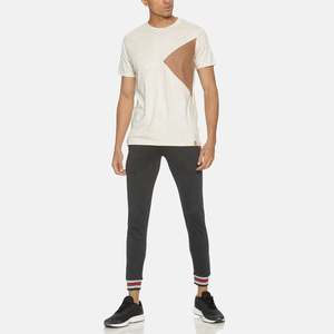 Camiseta de Jersey Casual para Hombre, Estilo Personalizado, Nuevo Diseño, Antiencogimiento, Logotipo Frontal en Blanco, Precio Económico al por Mayor, 180g - Product Image 3