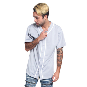 Camiseta de Béisbol Transpirable de Malla, Fabricante de Camisetas Deportivas, Uniforme de Entrenamiento para Jóvenes y Adultos - Product Image 1