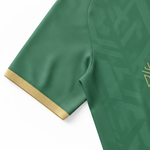 Ensemble de maillots de football Dry Fit imprimés par transfert thermique, personnalisables avec nom et lettres d'équipe, kits d'uniformes de football en gros, haute élasticité pour équipes - Product Image 5