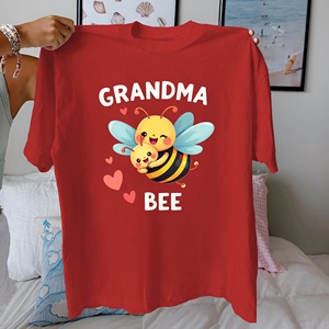 GRANDMA BEE Tshirt en pur coton pour femme coupe confortable - Product Image 3