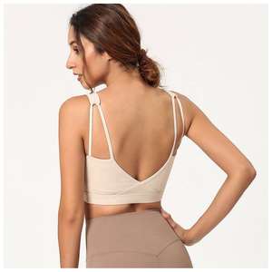 Nuevo sujetador deportivo de alto impacto para mujer, ropa de entrenamiento, sujetador deportivo a prueba de golpes, top corto de yoga y fitness con espalda hermosa - Product Image 4