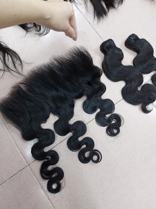 Extensiones de cabello ondulado y encaje transparente, encaje suizo HD 13x6, cierres 2x6 - Product Image 5