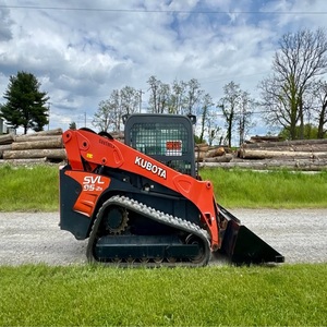 Kubota SVL95-2S Heavy Duty Skid Steer Tractor Loader <b>Mulcher</b> Powerful Euro5 EPA Diesel Engine Wheel Loader Short Turning Radius - Product Image 4