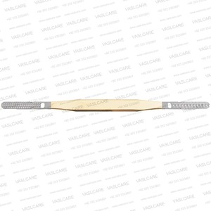 Râpe Fomon interchangeable à double extrémité avec inserts amovibles en carbure de tungstène pour la rhinoplastie et la chirurgie osseuse nasale - Product Image 3