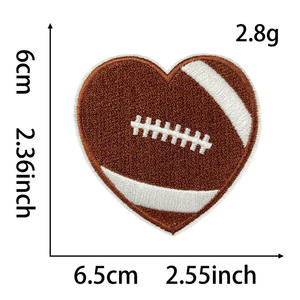 Parche Bordado Personalizado por el Fabricante, Etiquetas de Ropa Personalizadas OEM con Diseño de Etiqueta 3D, Logotipo Termoadhesivo, Parche de Chenilla Bordado - Product Image 6