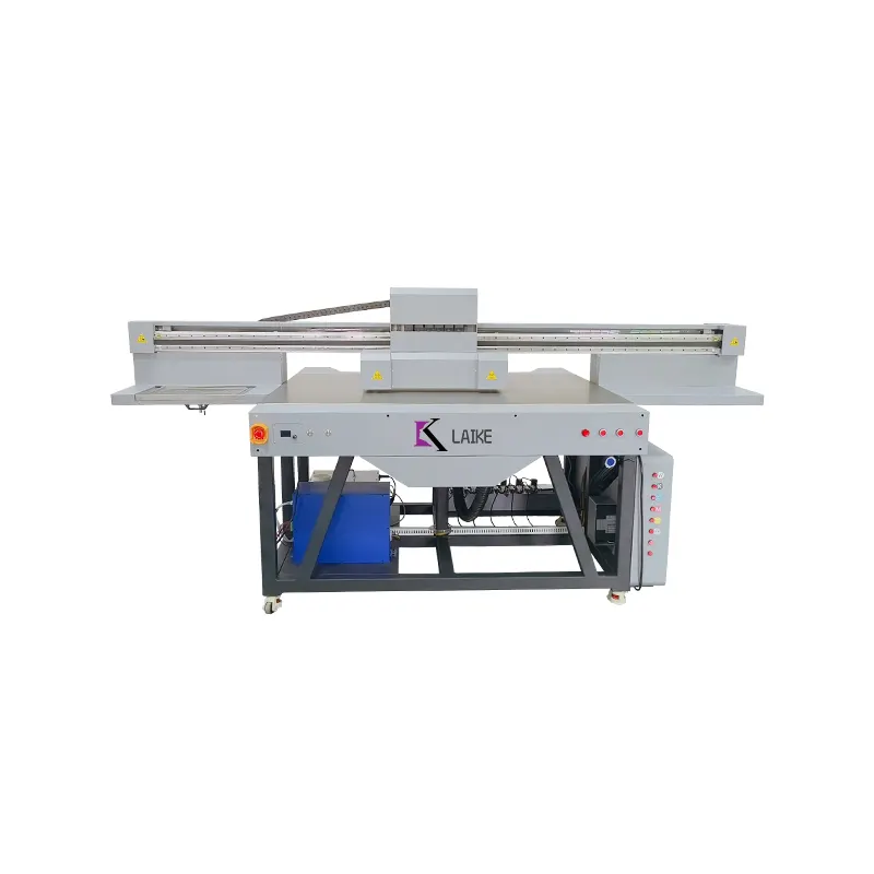 Digitale Printers Full Color Visueel Automatisch Positioneringssysteem UV Flatbed Printer 1612 1.6M 1.2M Voor Pen Fles Telefoonhoesje Glas Pvc