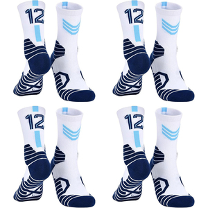 Calcetines de Fútbol Personalizados Elite, Calcetines Deportivos Premium, Transpirables, de Compresión, de Secado Rápido, Acolchados, de Alto Rendimiento - Product Image 2