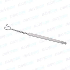 Medical Grade High Quality Stainless Steel Fomon Manual Nostril <b>Elevator</b>-Retractor Two Prongs/W Ball Tips 6.1/4 in - Product Image 2