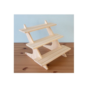 Expositor de Madera Natural para Cupcakes, Soporte Artesanal para Postres, Pasteles, Muffins, Galletas y Mesas de Celebración - Product Image 6