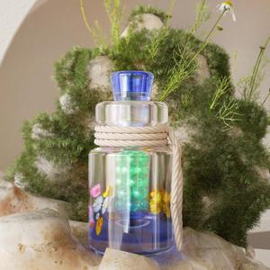 Drift Bottle Small Night Lamp Wishing Bottle Aromatherapy Bottles Quicksand Bottle <b>Resin</b> <b>Silicone</b> Mold - Product Image 2