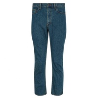 Nouveau Jean Homme Léger en Velours Côtelé Super Droit Style Tendance Exclusif, Personnalisable avec Logos sur la Ceinture