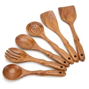 Trending <b>Set</b> <b>of</b> 10 Mini Teaspoons <b>Small</b> Round Coffee Sugar Spice Scoop Wooden Utensils for Condiment Jar & Tea Bar Spoons - Product Image 5