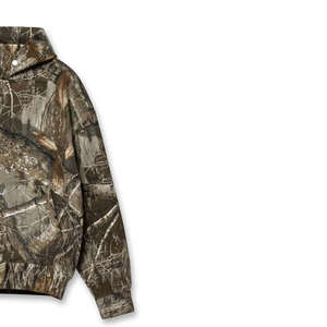 Sweat à capuche camouflage streetwear coupe classique, hiver, écoresponsable, coupe-vent, épaules tombantes, manches longues, respirant, adulte - Product Image 6