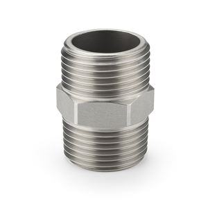 Adaptador de Acoplamiento Hexagonal Roscado Hembra BPT de Acero Inoxidable OEM 302/304/316 de 1/2" y 1/4" - Product Image 2