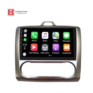 Reproductor de DVD para Auto, Sistema de Navegación Multimedia, Unidad Principal para Ford Focus 2004-2012 con Aire Acondicionado Automático - Product Image 1