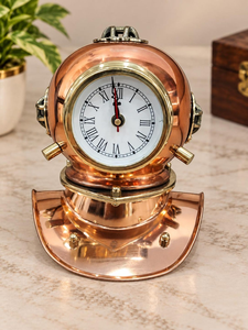 Reloj de Casco de Buceo Vintage, Decoración Náutica Marítima, Reloj de Buzo de Aguas Profundas, Artículo Coleccionable, Adorno Steampunk para Hogar u Oficina, Regalo - Product Image 6