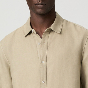 เสื้อยืดแขนยาวผ้าเนื้อนุ่มติดกระดุม ดีไซน์ลำลอง คอปกพับได้ ใส่สบายสำหรับผู้ชาย แฟชั่นปี 2026 เหมาะสำหรับใส่เที่ยวข้างนอก - Product Image 2