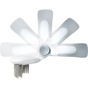 Dual Rowed Gyrater Swivel Travel Pet <b>Rake</b> for <b>Undercoat</b> Grooming - Product Image 2