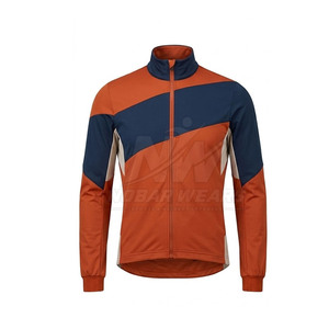 Professional Sports <b>Cycling</b> <b>Jacket</b> With Breathable Fabric Lightweight Design Full Front Zipper Wind Protection - Product Image 2