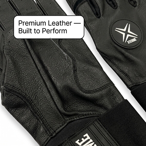 Guantes de Bateo de Béisbol con Logotipo Personalizado, Antideslizantes, de Cuero Genuino, para Adultos, para Entrenamiento Deportivo - Product Image 6