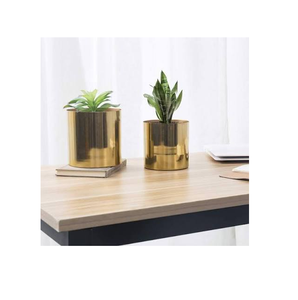 Vase décoratif en laiton, pot de fleurs en laiton durable et écologique pour intérieur/extérieur, meilleur prix - Product Image 1