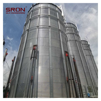 Silos para Granos de Café de Capacidad Personalizada - Acero Galvanizado en Caliente de Grado Profesional, Buena Hermeticidad, Monitoreo PLC SIMENS, EPC Llave en Mano