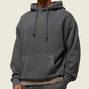 Sudaderas Extra Grandes para Hombre, Sudaderas con Capucha de Algodón Orgánico, Sudadera con Capucha Personalizada de Forro Polar para Hombre - Product Image 5