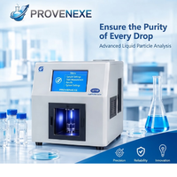 Compteur de particules liquides numérique PROVENEXE LE100 pour les tests de contamination par particules liquides