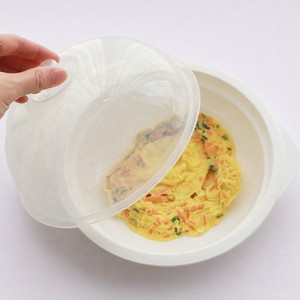 หม้อนึ่งไมโครเวฟสำหรับมันเทศและเกี๊ยว ยี่ห้อ Cozedor ผลิตในเกาหลี ปลอดสาร BPA พร้อมถาดกรอง - Product Image 2