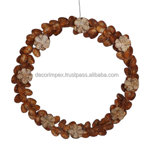 Hermosa corona Marcos modernos Decoración para el hogar Corona de Navidad específicamente adornada con hojas Corona de Navidad para la decoración del hogar - Product Image 2